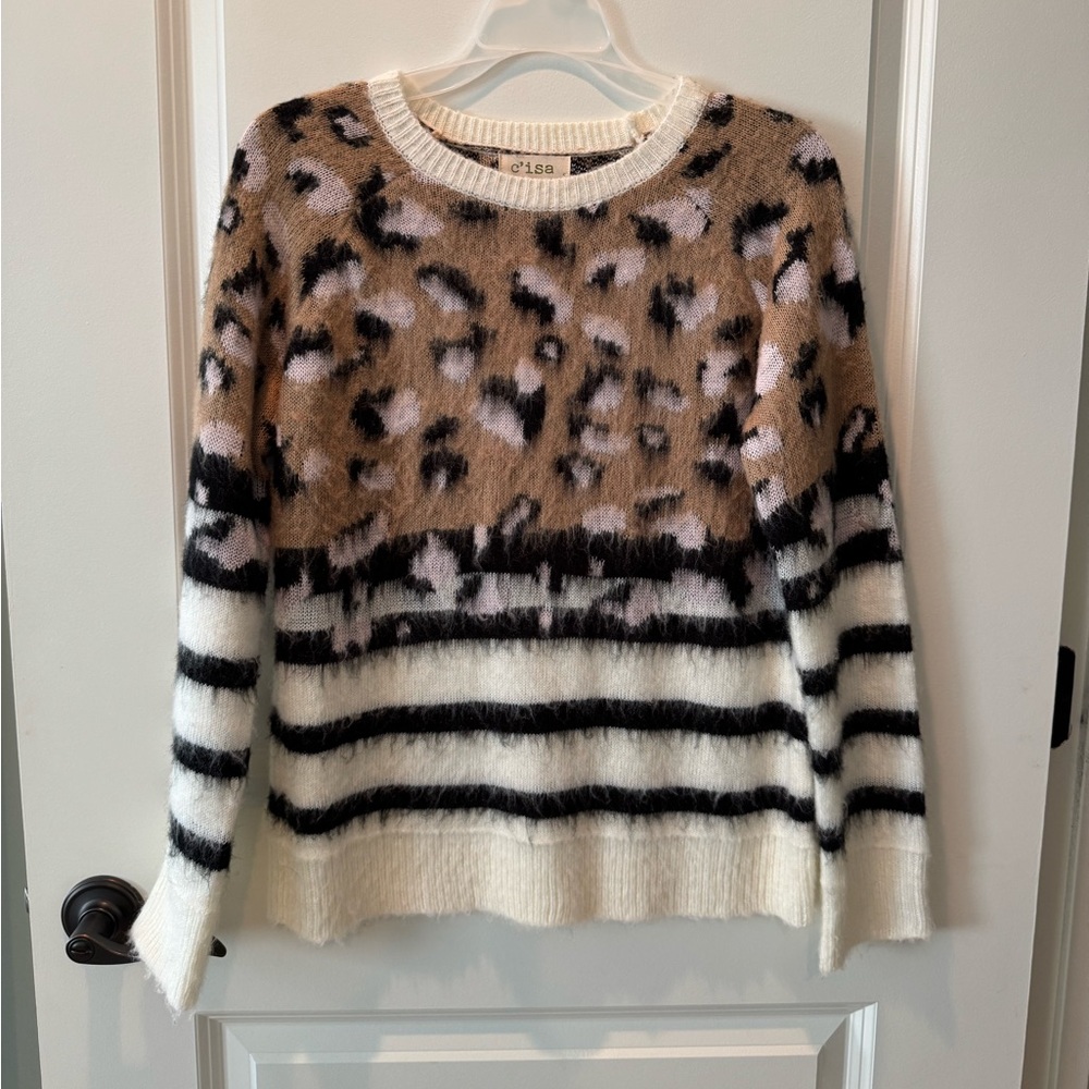 Animal Print Sweater